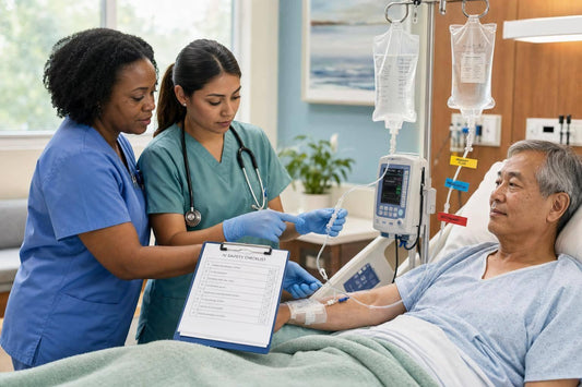 How IV Line Training Improves Patient Safety